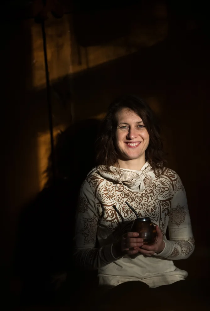 Happy Owl alias Veronika Shejbalová v čajovně